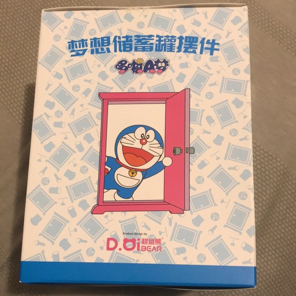 Doraemon piggy Bank Figure New in Box - Picture 6 of 7